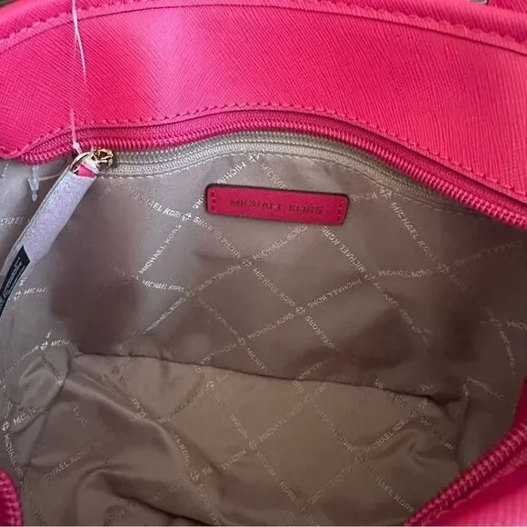 Michael Kors jet set travel xsmall carryall tote crossbody bag - Picture 12 of 12